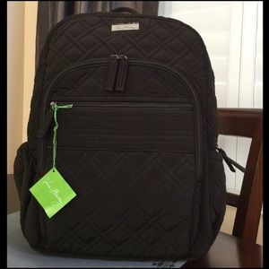 NWT Microfiber Vera Bradley Campus Backpack